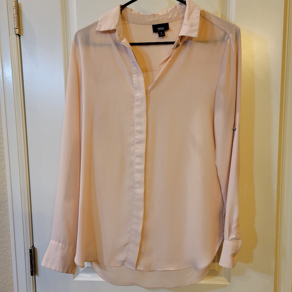 Small Mossimo Peach Blouse